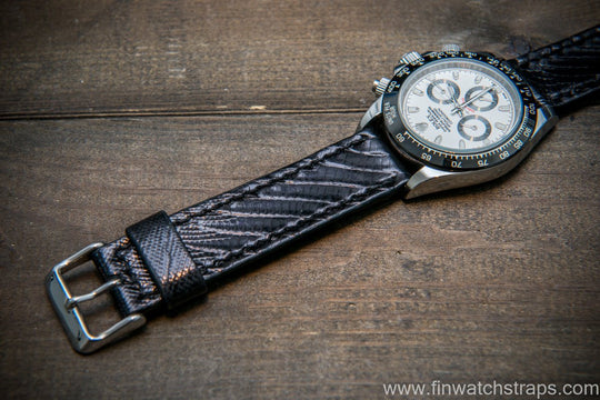 Watch strap, watch band, leather watch strap, leather watch band, finwatchstraps