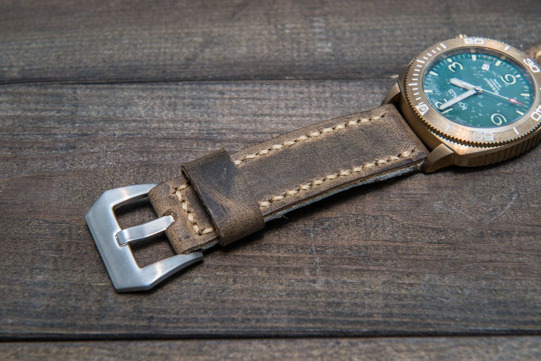 Watch strap, watch band, leather watch strap, leather watch band, finwatchstraps