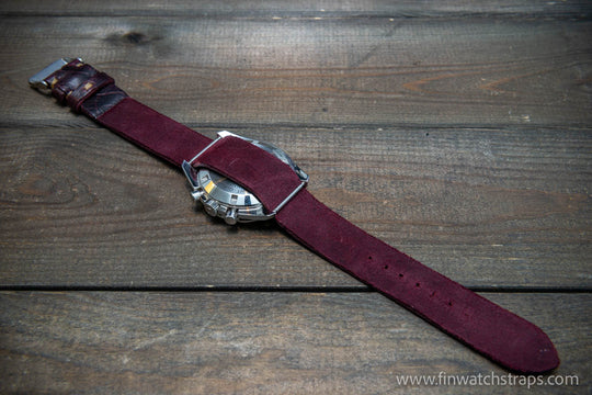 Watch strap, watch band, leather watch strap, leather watch band, finwatchstraps