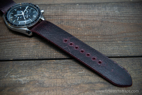 Watch strap, watch band, leather watch strap, leather watch band, finwatchstraps