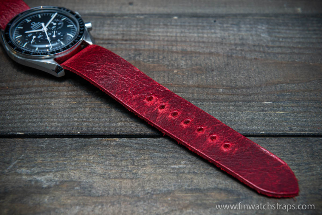 Watch strap, watch band, leather watch strap, leather watch band, finwatchstraps