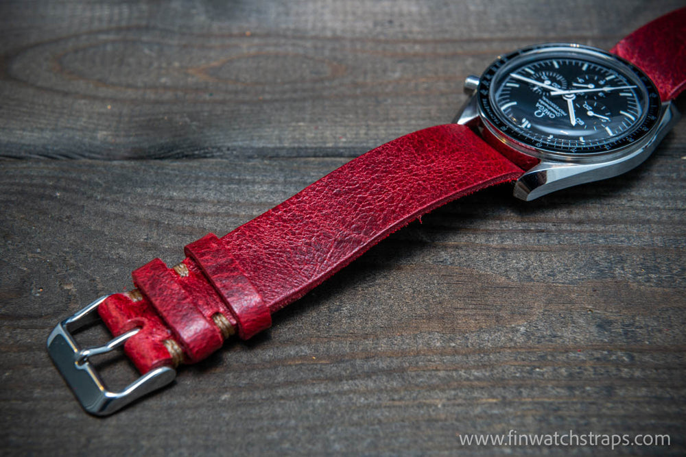 Watch strap, watch band, leather watch strap, leather watch band, finwatchstraps