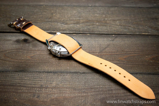 Watch strap, watch band, leather watch strap, leather watch band, finwatchstraps