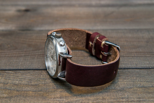 Watch strap, watch band, leather watch strap, leather watch band, finwatchstraps