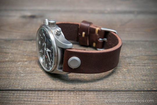 Watch strap, watch band, leather watch strap, leather watch band, finwatchstraps