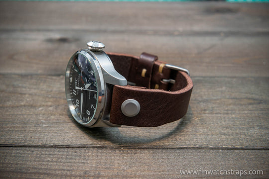 Watch strap, watch band, leather watch strap, leather watch band, finwatchstraps