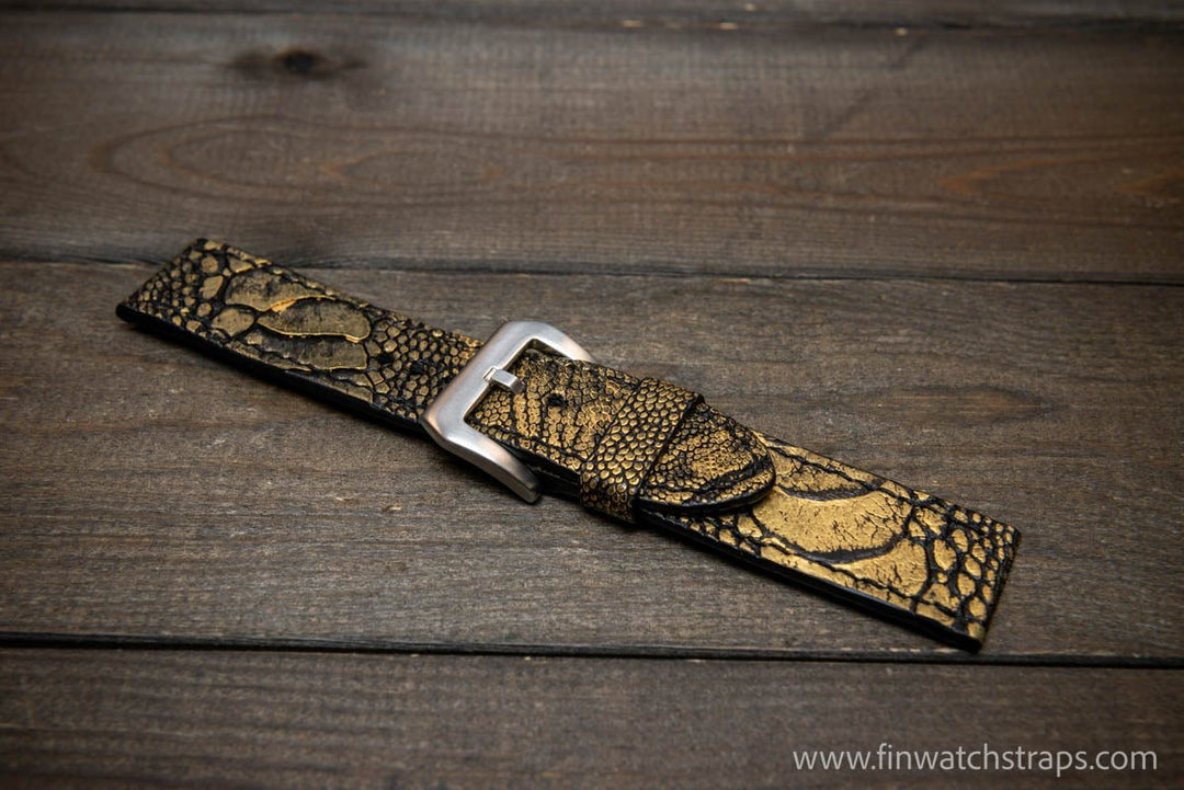 Watch strap, watch band, leather watch strap, leather watch band, finwatchstraps