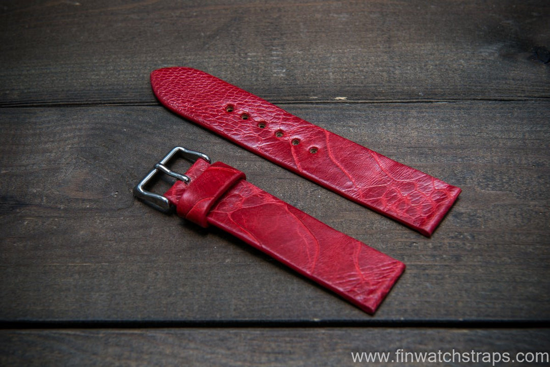 Watch strap, watch band, leather watch strap, leather watch band, finwatchstraps