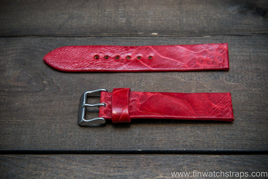 Watch strap, watch band, leather watch strap, leather watch band, finwatchstraps