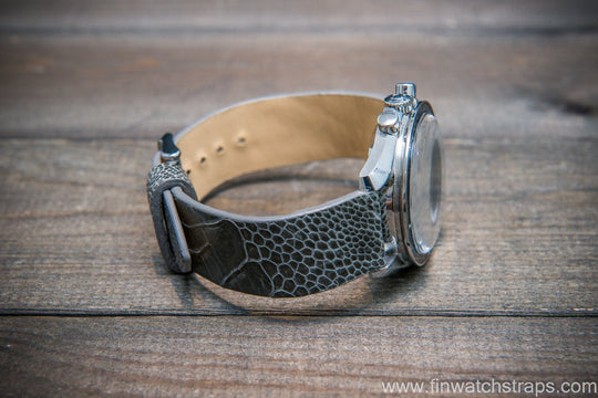 Watch strap, watch band, leather watch strap, leather watch band, finwatchstraps