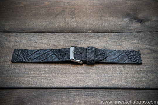 Watch strap, watch band, leather watch strap, leather watch band, finwatchstraps