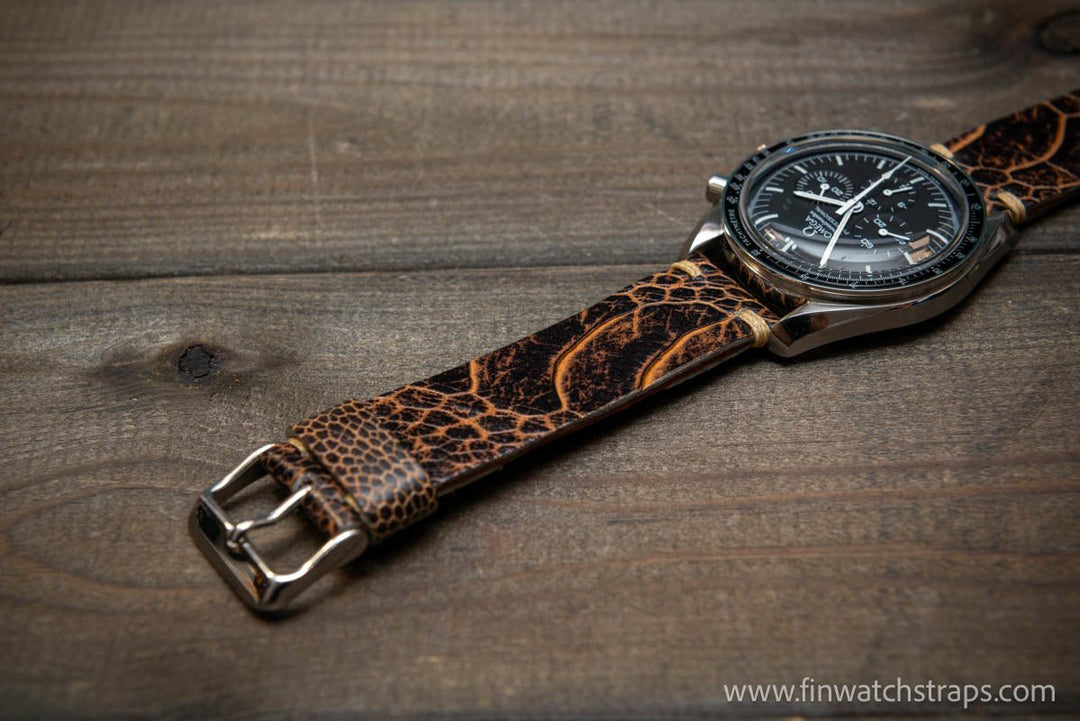 Watch strap, watch band, leather watch strap, leather watch band, finwatchstraps
