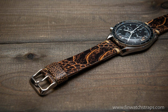 Watch strap, watch band, leather watch strap, leather watch band, finwatchstraps