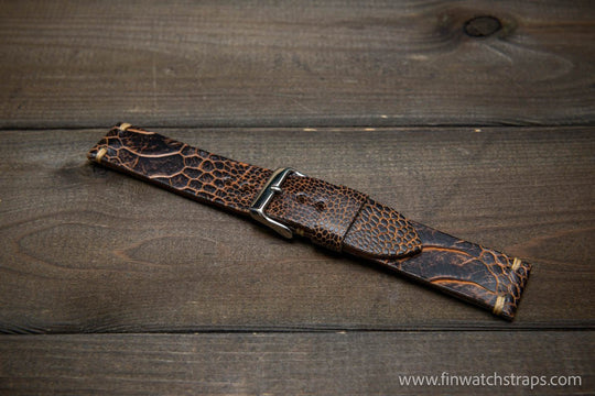 Watch strap, watch band, leather watch strap, leather watch band, finwatchstraps
