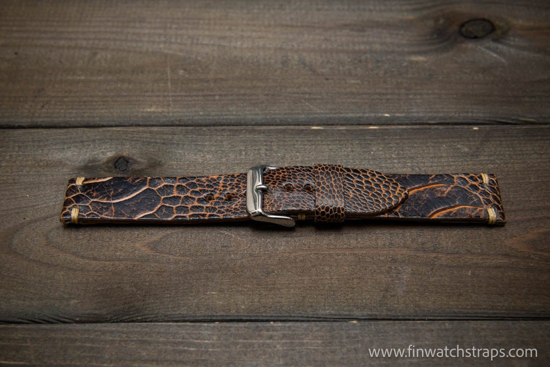 Watch strap, watch band, leather watch strap, leather watch band, finwatchstraps