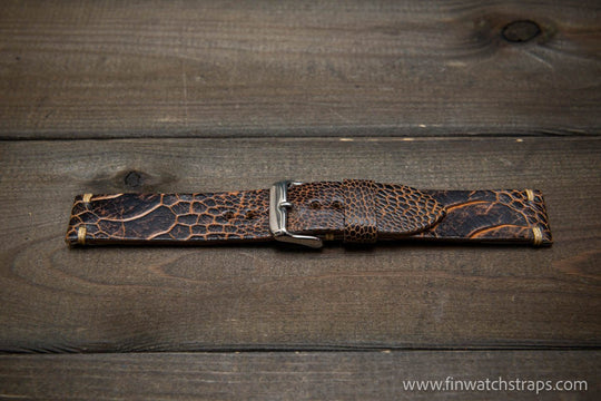Watch strap, watch band, leather watch strap, leather watch band, finwatchstraps