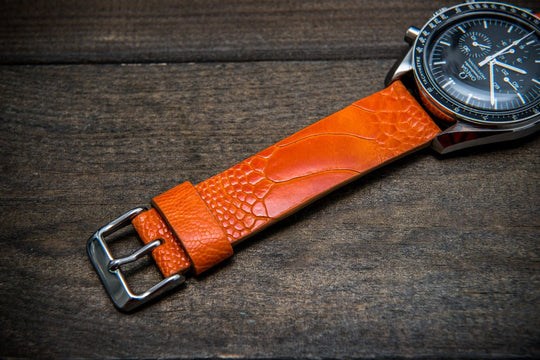 Watch strap, watch band, leather watch strap, leather watch band, finwatchstraps