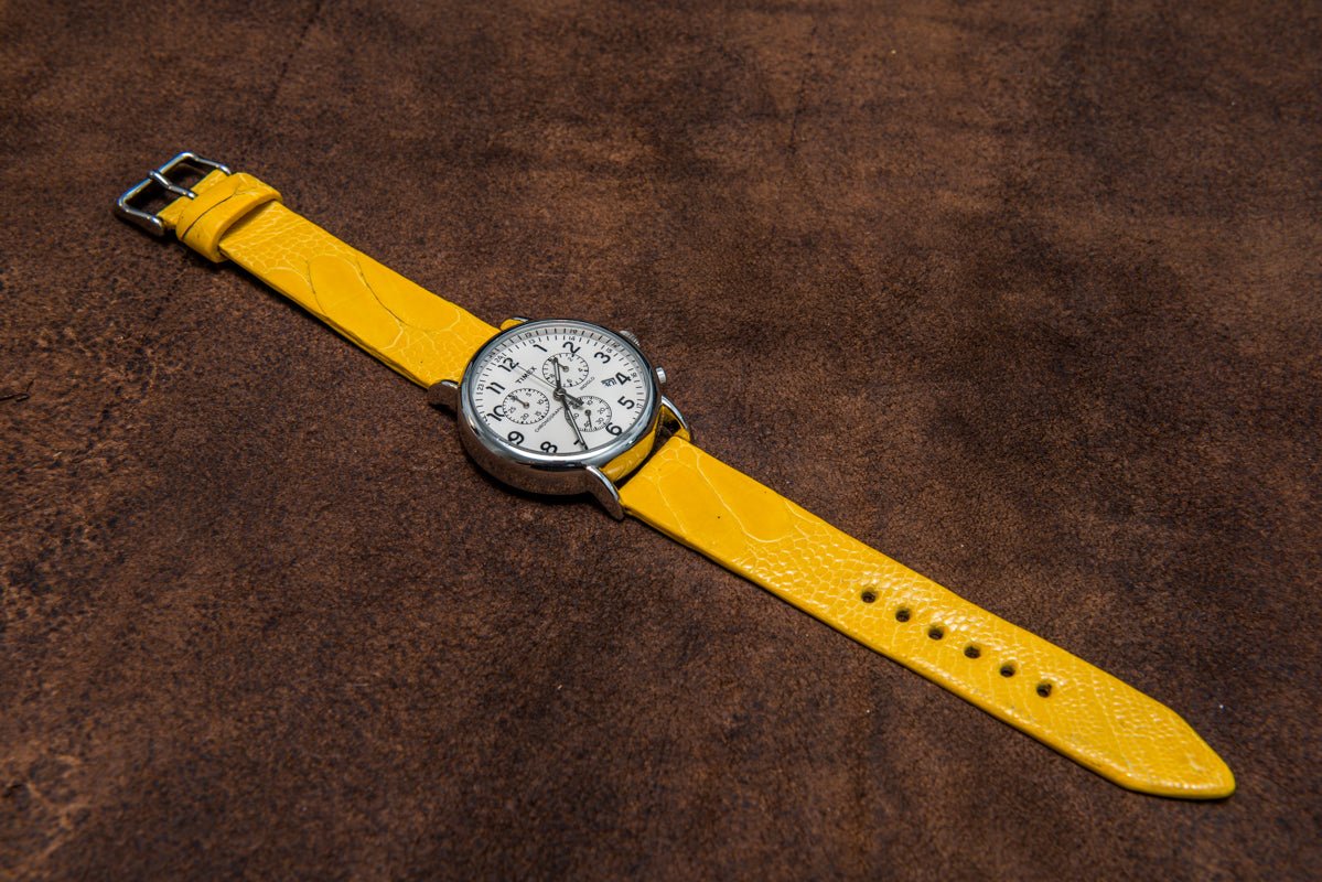 Watch strap, watch band, leather watch strap, leather watch band, finwatchstraps