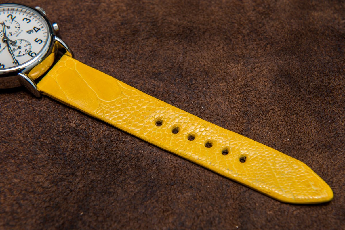 Watch strap, watch band, leather watch strap, leather watch band, finwatchstraps