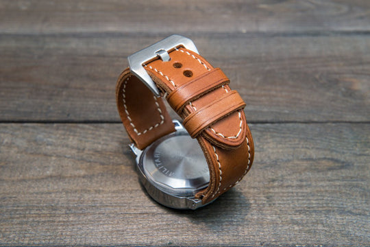 Watch strap, watch band, leather watch strap, leather watch band, finwatchstraps