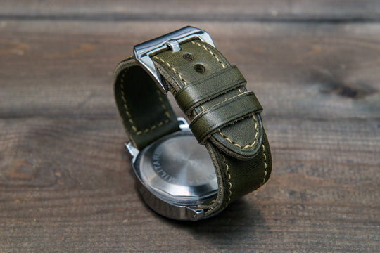 Watch strap, watch band, leather watch strap, leather watch band, finwatchstraps