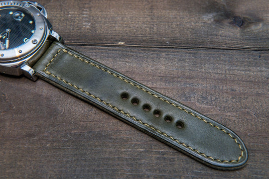 Watch strap, watch band, leather watch strap, leather watch band, finwatchstraps