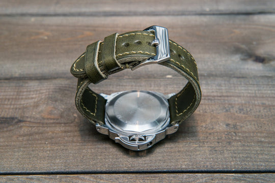 Watch strap, watch band, leather watch strap, leather watch band, finwatchstraps