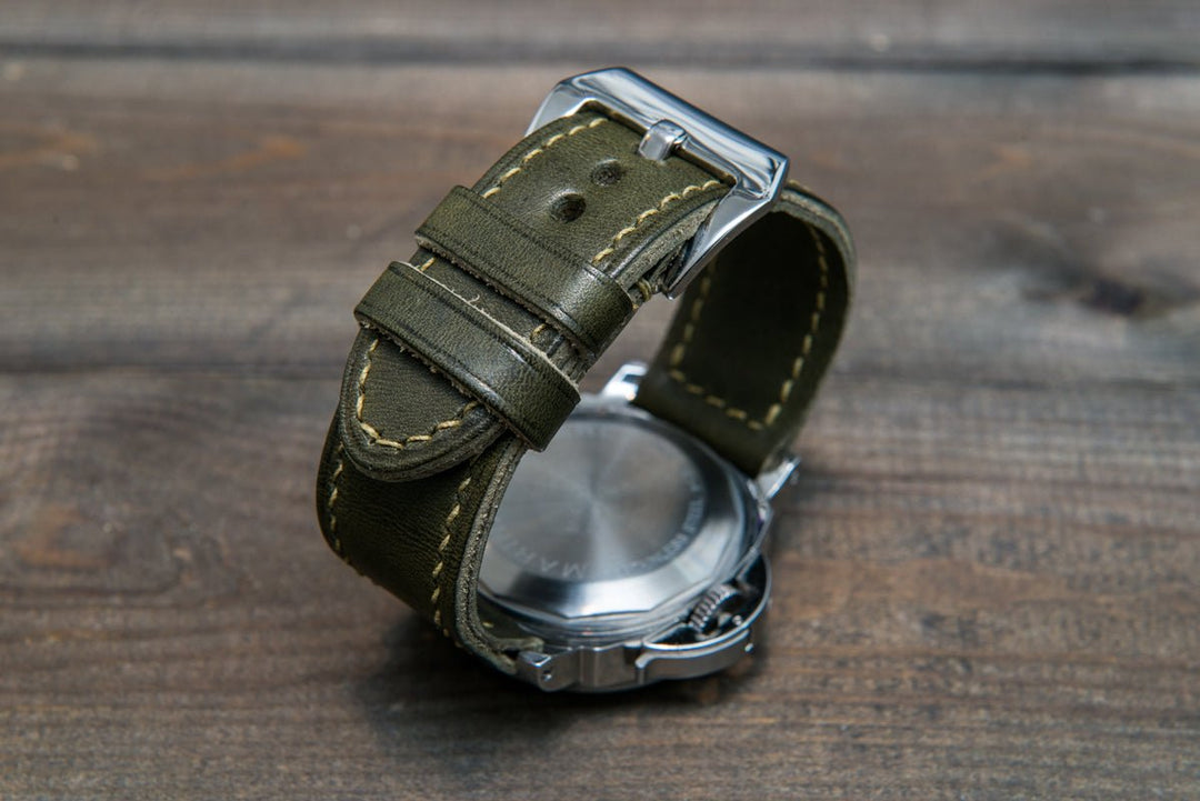 Watch strap, watch band, leather watch strap, leather watch band, finwatchstraps