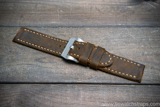 Watch strap, watch band, leather watch strap, leather watch band, finwatchstraps