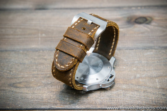 Watch strap, watch band, leather watch strap, leather watch band, finwatchstraps