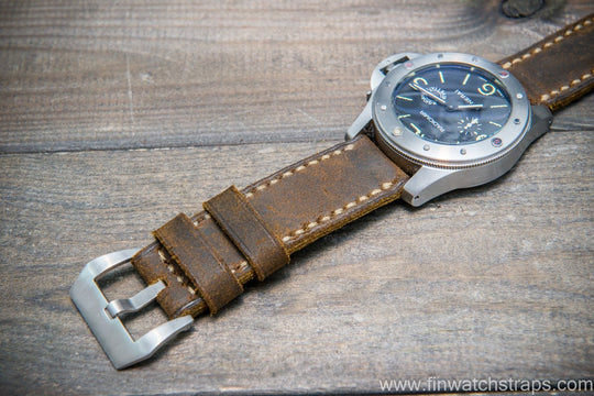 Watch strap, watch band, leather watch strap, leather watch band, finwatchstraps