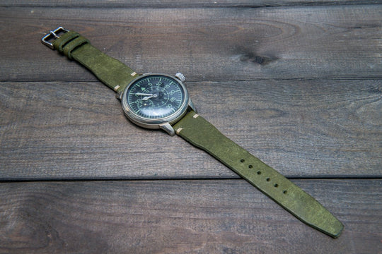 Watch strap, watch band, leather watch strap, leather watch band, finwatchstraps