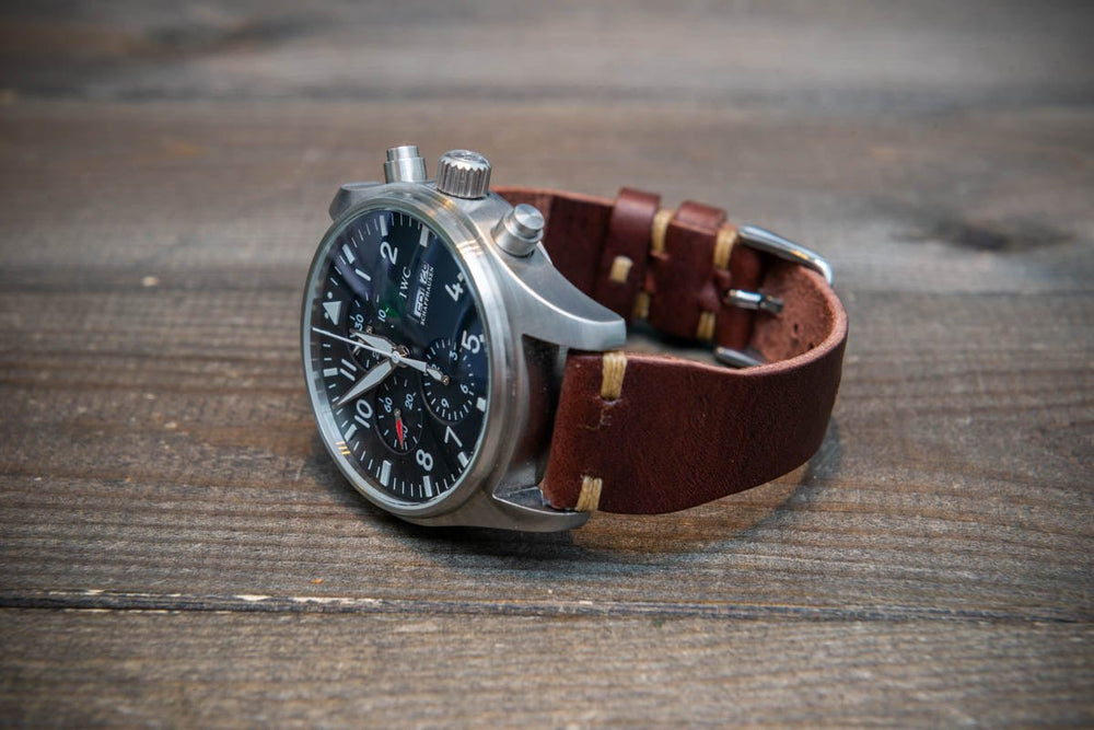 Watch strap, watch band, leather watch strap, leather watch band, finwatchstraps