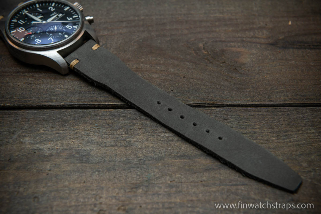 Watch strap, watch band, leather watch strap, leather watch band, finwatchstraps