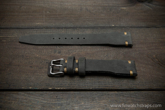 Watch strap, watch band, leather watch strap, leather watch band, finwatchstraps