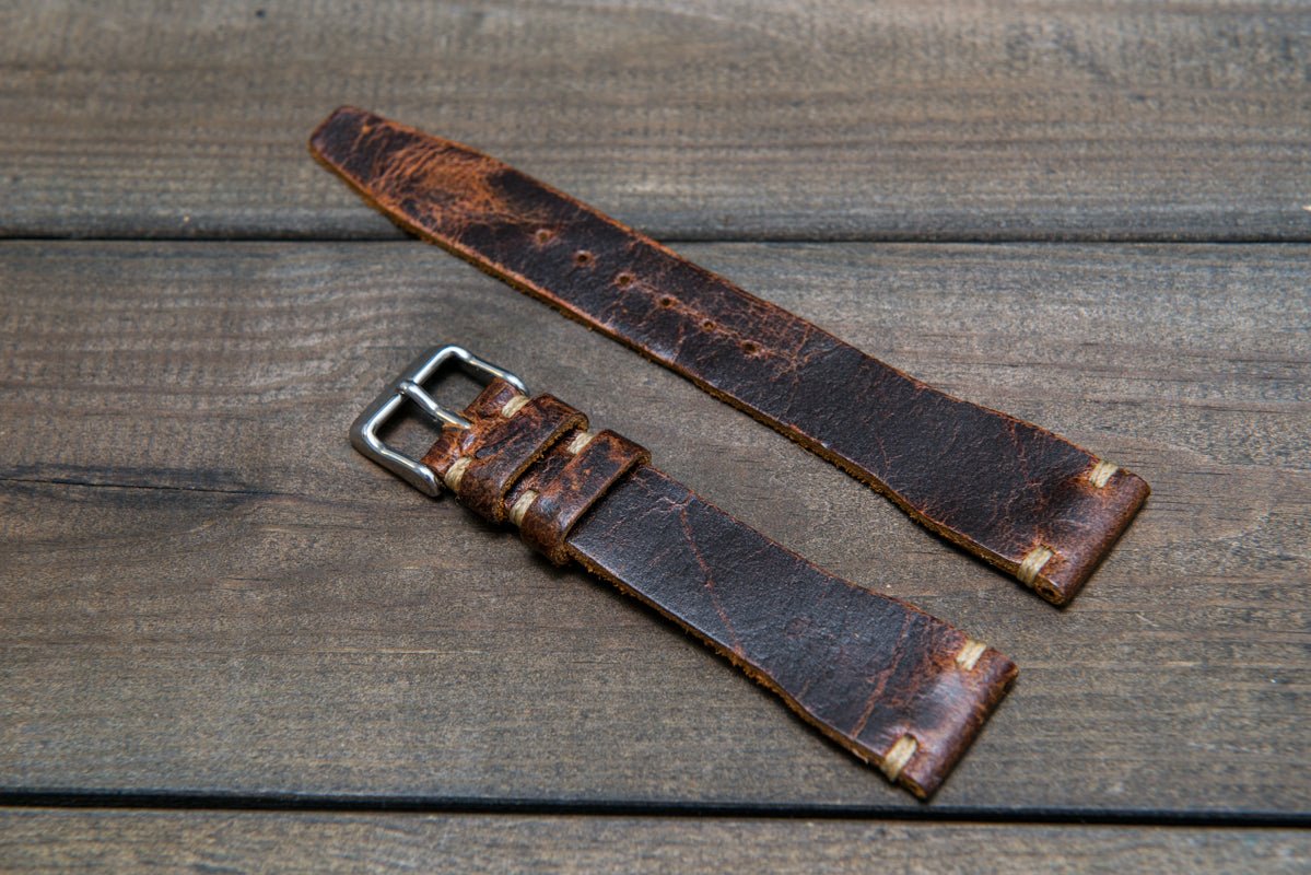 Watch strap, watch band, leather watch strap, leather watch band, finwatchstraps