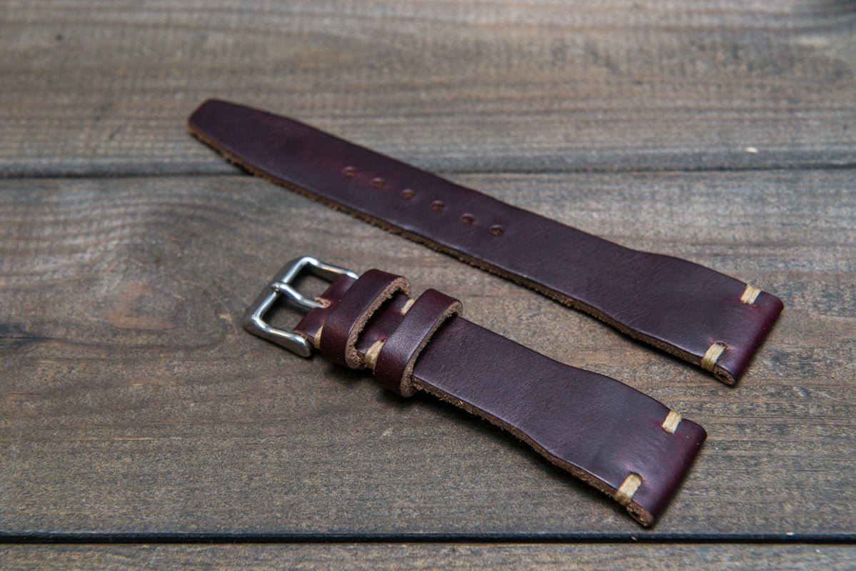 Watch strap, watch band, leather watch strap, leather watch band, finwatchstraps