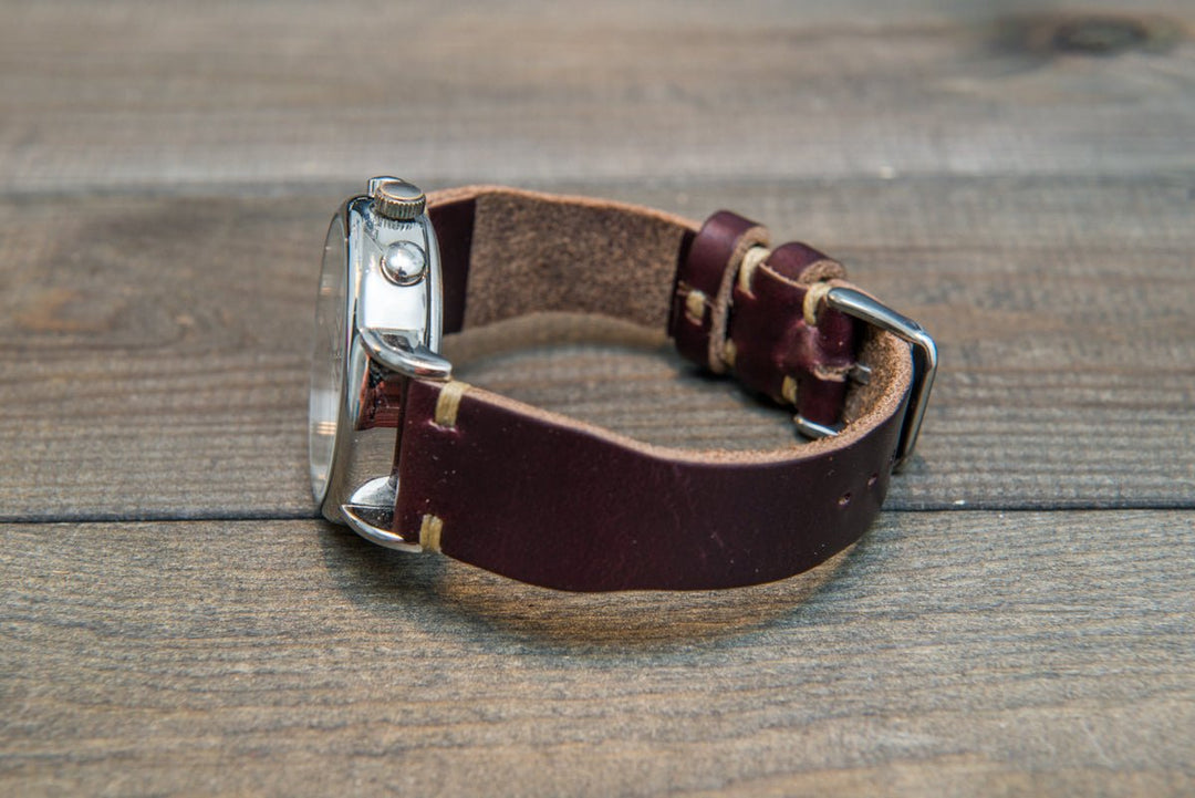 Watch strap, watch band, leather watch strap, leather watch band, finwatchstraps