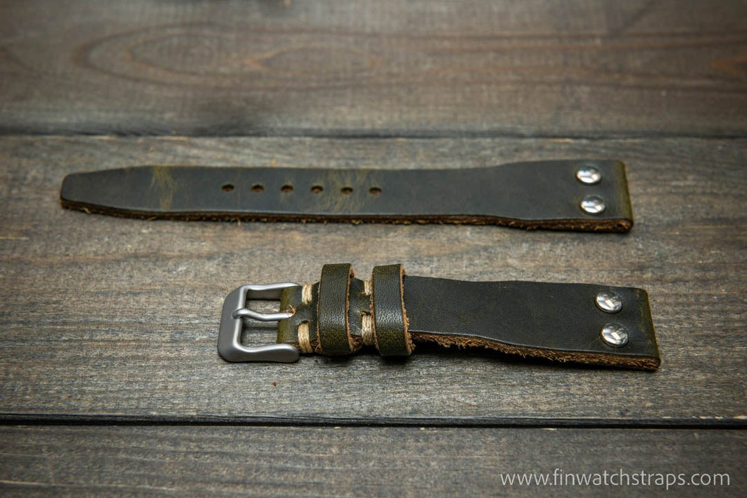 Watch strap, watch band, leather watch strap, leather watch band, finwatchstraps