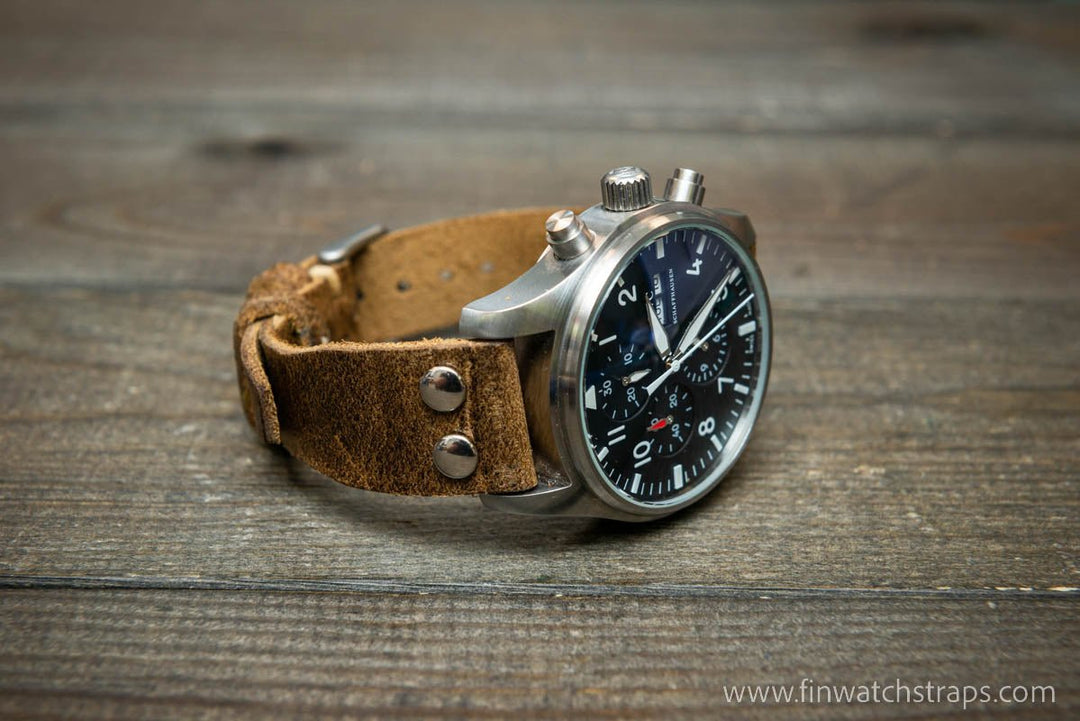 Watch strap, watch band, leather watch strap, leather watch band, finwatchstraps