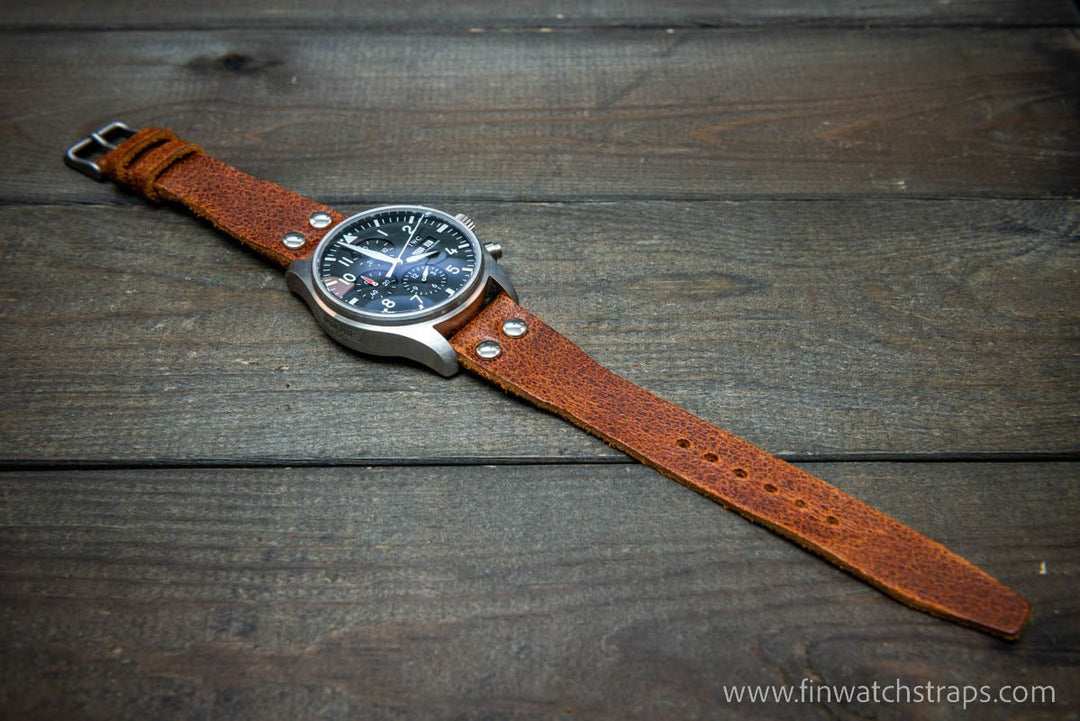 Watch strap, watch band, leather watch strap, leather watch band, finwatchstraps