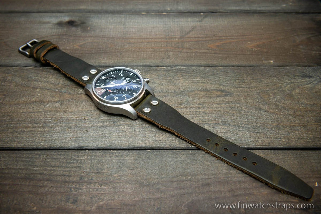 Watch strap, watch band, leather watch strap, leather watch band, finwatchstraps