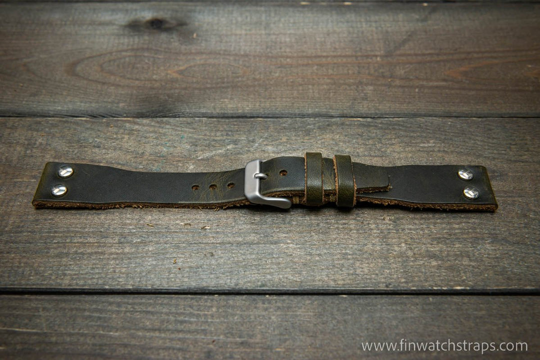 Watch strap, watch band, leather watch strap, leather watch band, finwatchstraps