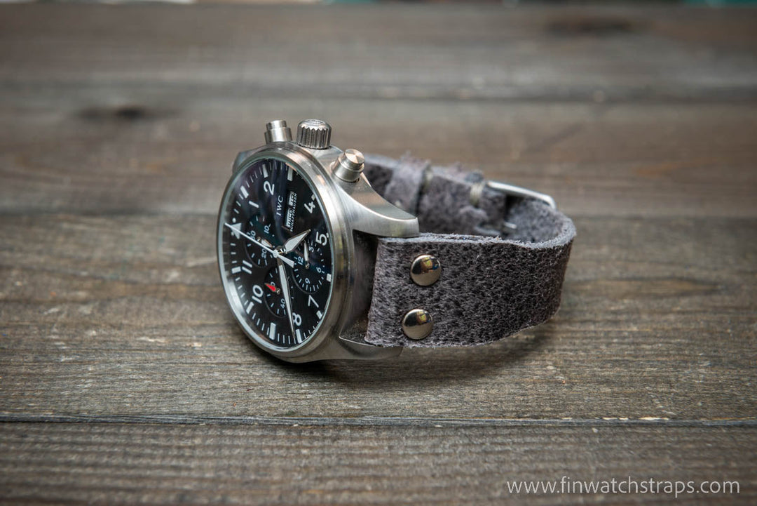 Watch strap, watch band, leather watch strap, leather watch band, finwatchstraps