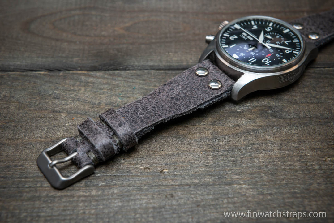 Watch strap, watch band, leather watch strap, leather watch band, finwatchstraps