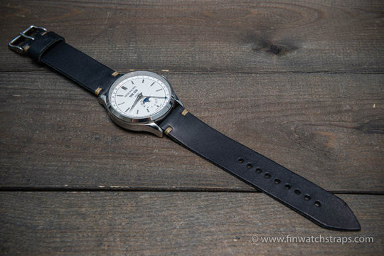 Watch strap, watch band, leather watch strap, leather watch band, finwatchstraps