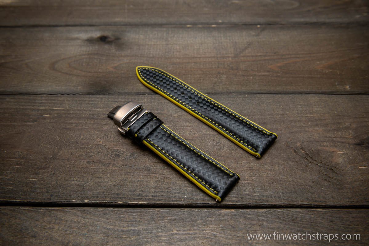 Watch strap, watch band, leather watch strap, leather watch band, finwatchstraps