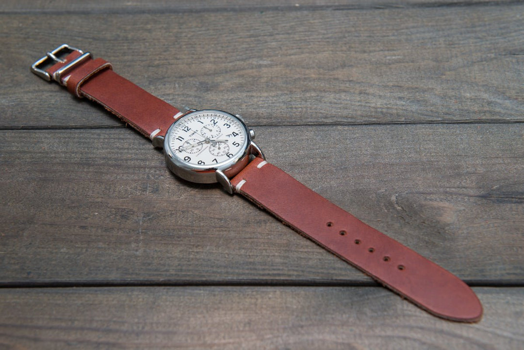 Watch strap, watch band, leather watch strap, leather watch band, finwatchstraps