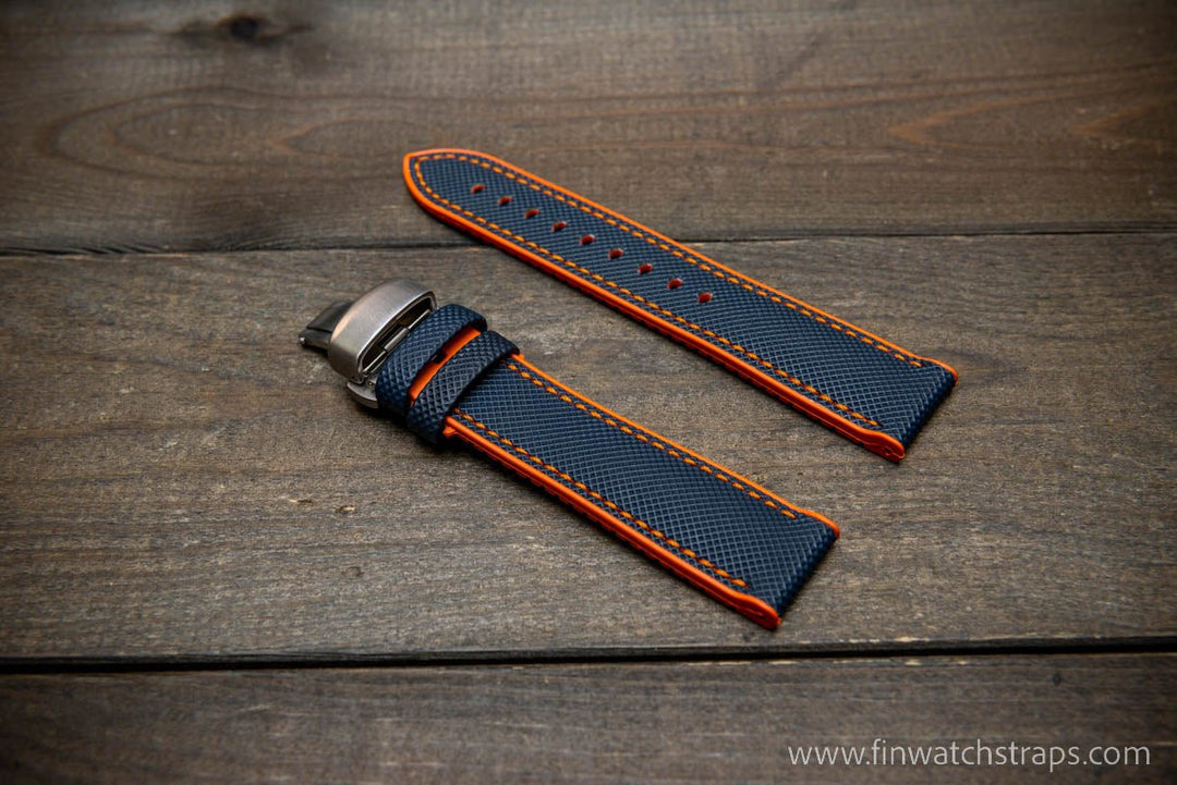 Watch strap, watch band, leather watch strap, leather watch band, finwatchstraps
