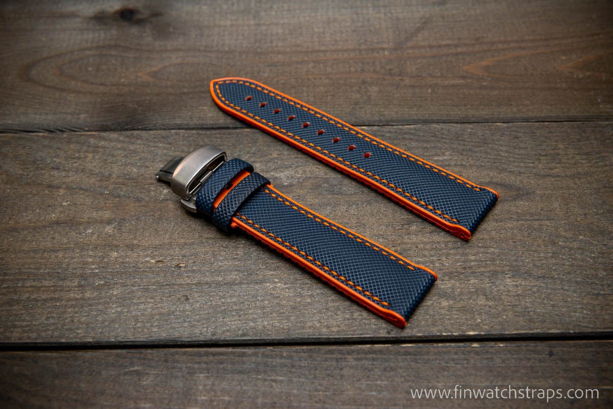 Watch strap, watch band, leather watch strap, leather watch band, finwatchstraps
